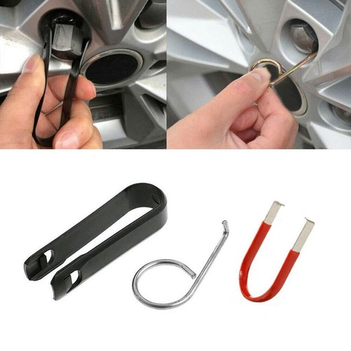 Vehicle wheel nut centre - 3x,