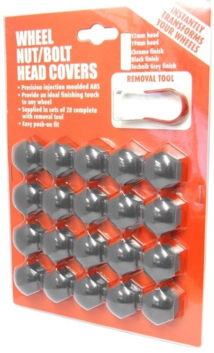 Wheel nuts covers fit saab - nuts,