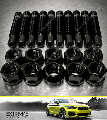 Wheel stud nut conversion - +,