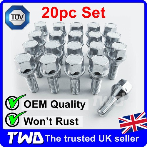 Wheel bolts for - wheel, saab