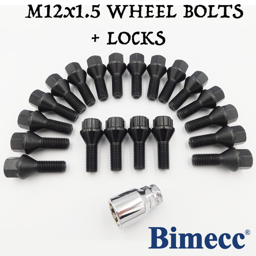 M12x1 26mm wheel - m12x1.5,, bolts