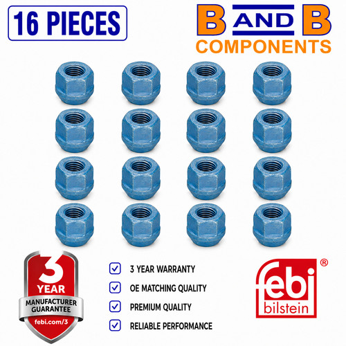 16x febi 46709 wheel nuts - wheel,