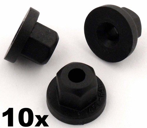 10x saab plastic - plastic, nuts-
